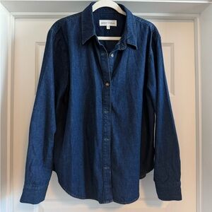 Denim Forum Button Down Long Sleeve